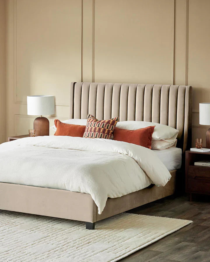 Upholstered bed luxury homepressions.com