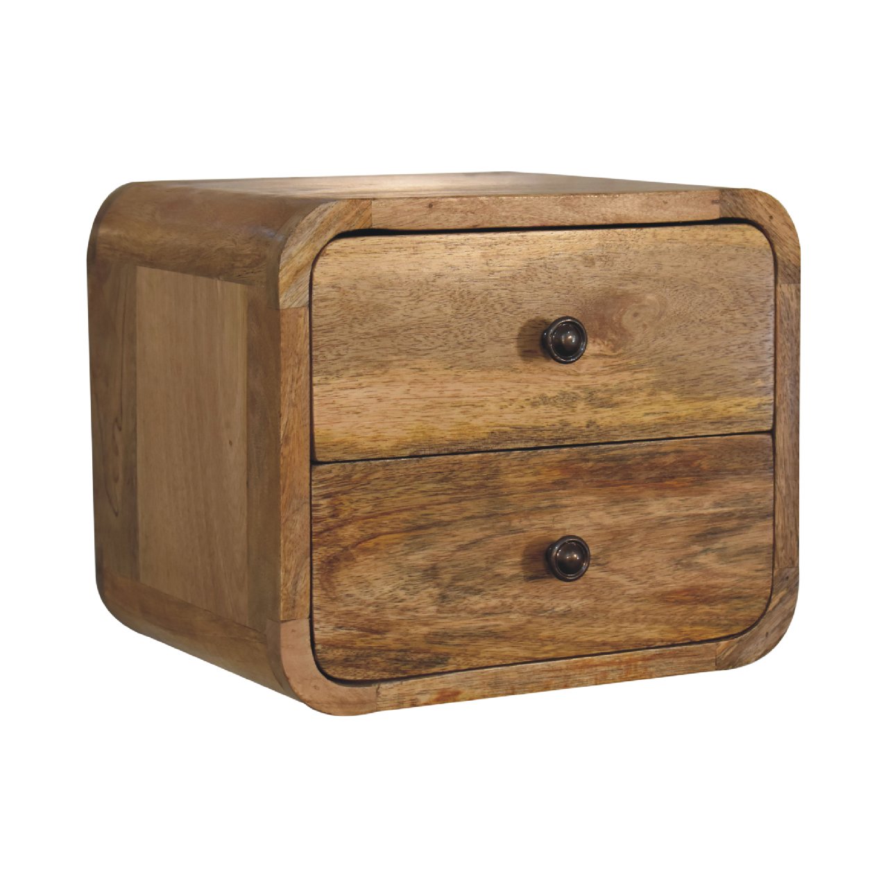 Aeris Petite Oak Wall Nightstand from Homepressions.com