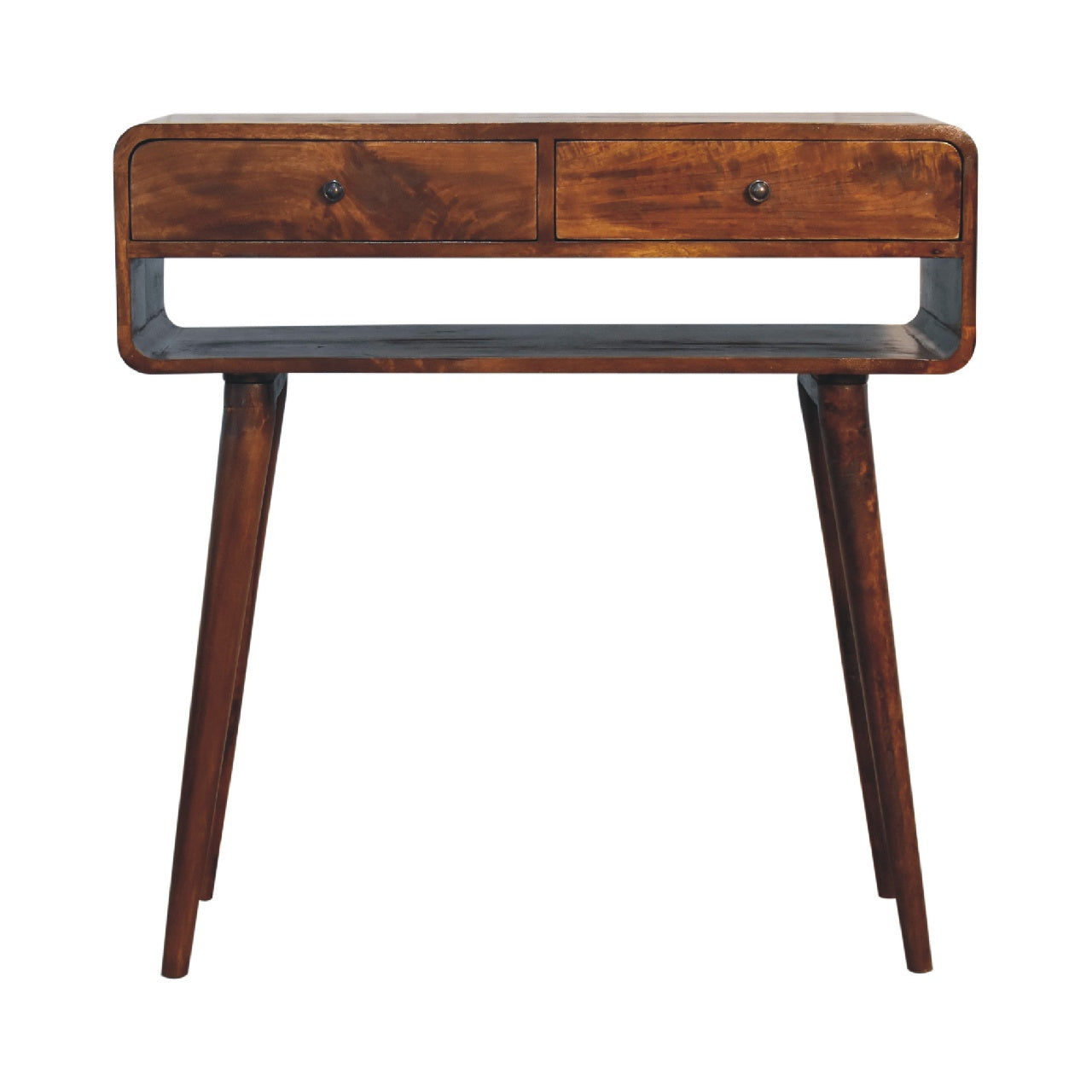 Aria Chestnut Overture Console by Homepressions.com