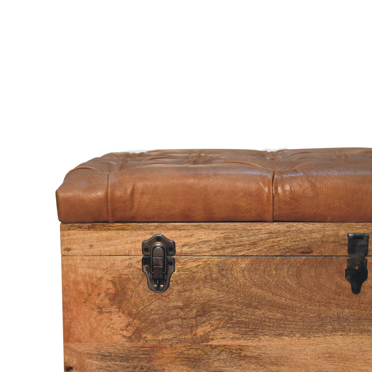 Bison Oak Elegance Storage Chest in Homepressions.com
