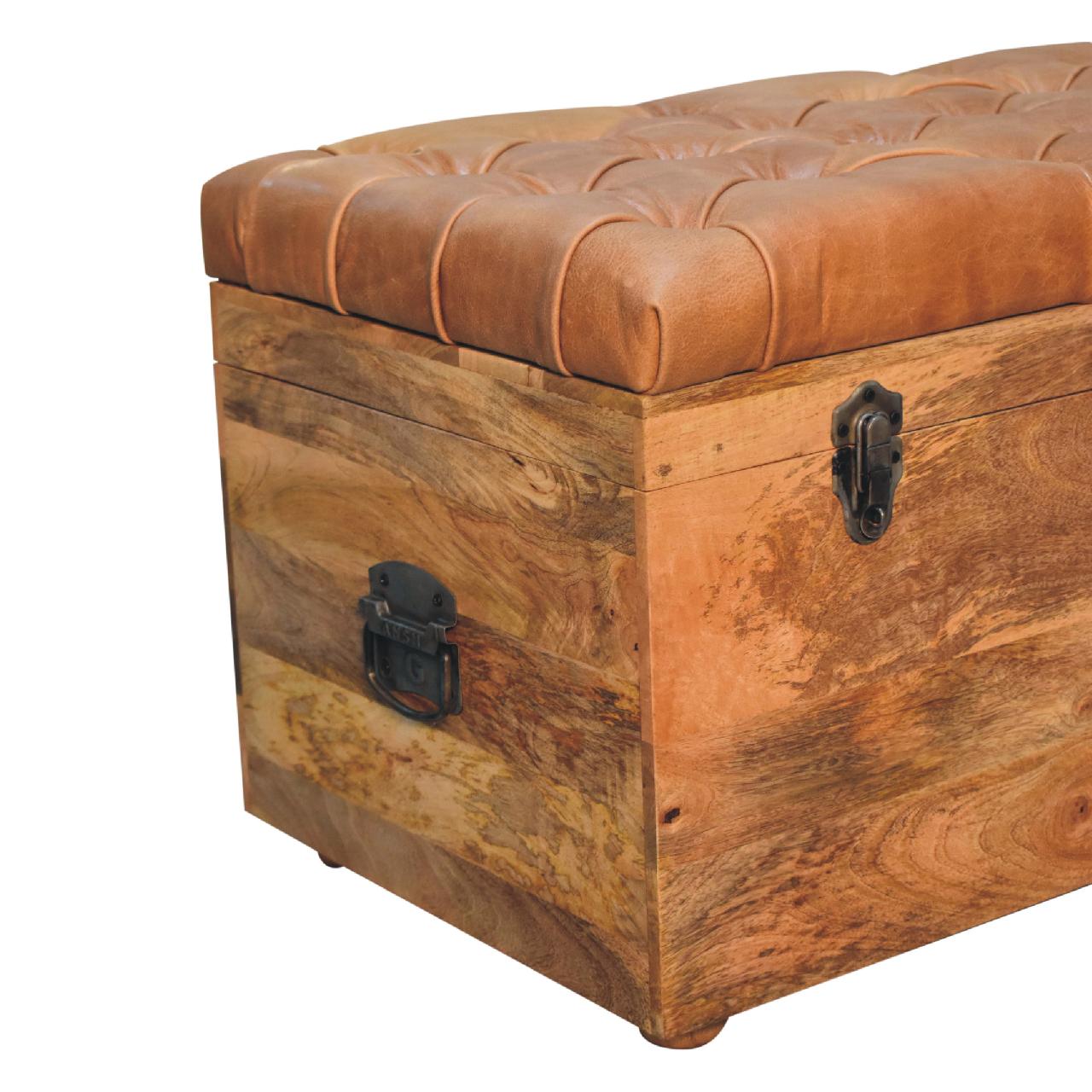 Bison Oak Elegance Storage Chest through Homepressions.com