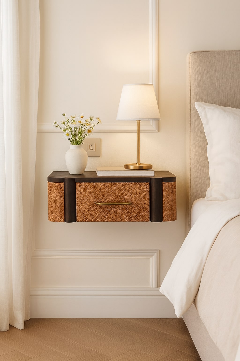 Canelle Wall Mounted Night Table at Homepressions.com
