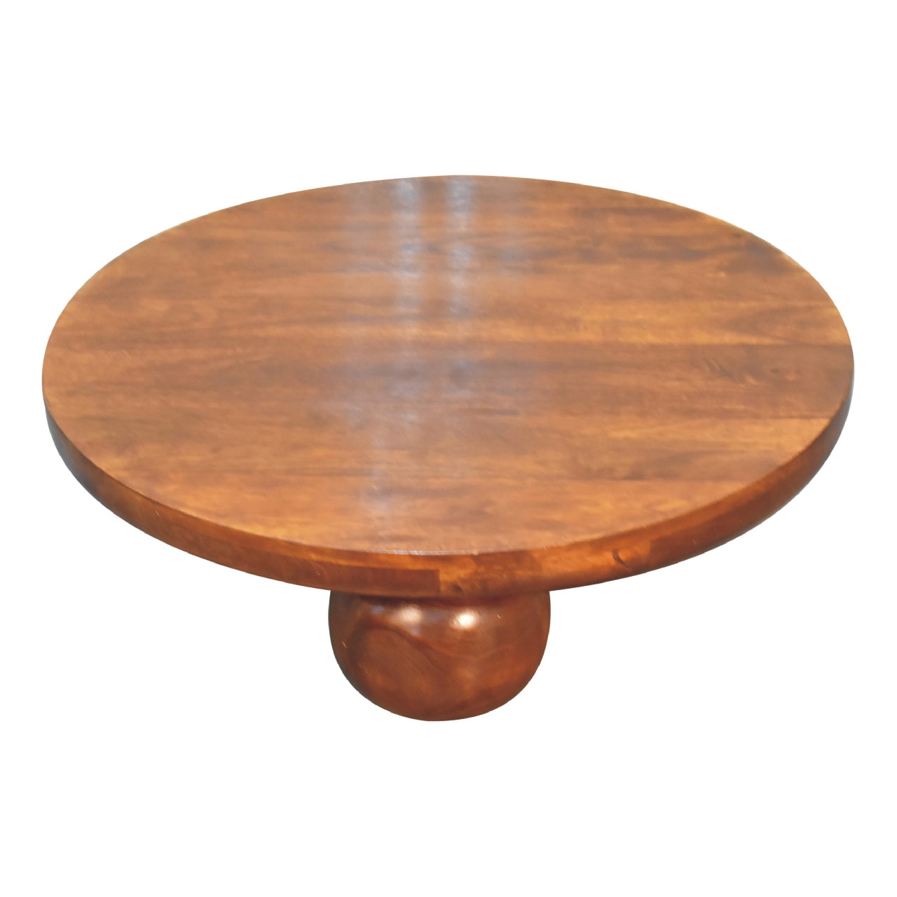 Chestnut Circular Coffee Table from Homepressions.com
