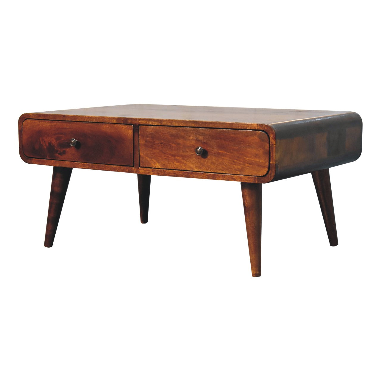 Chestnut Drawer Coffee Table by Homepressions.com