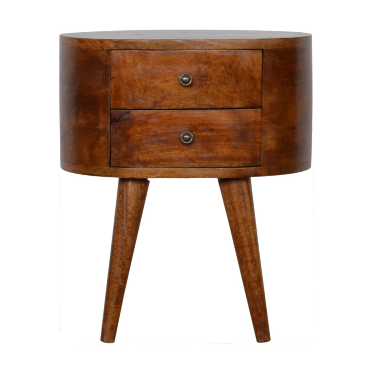 Chestnut Lunar Haven Nightstand Table by Homepressions.com