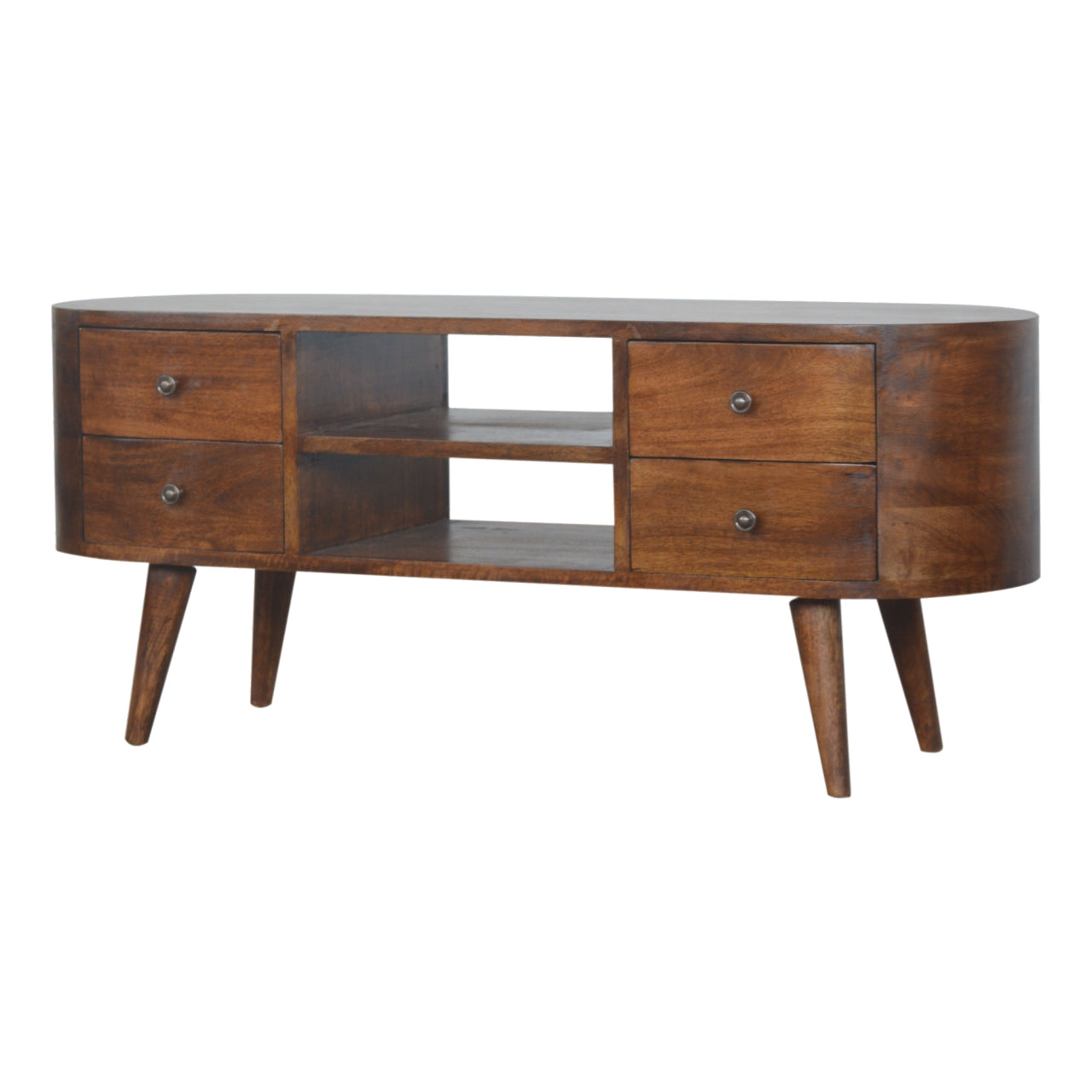Chestnut Orbital Leisure TV Stand by homepressions.com