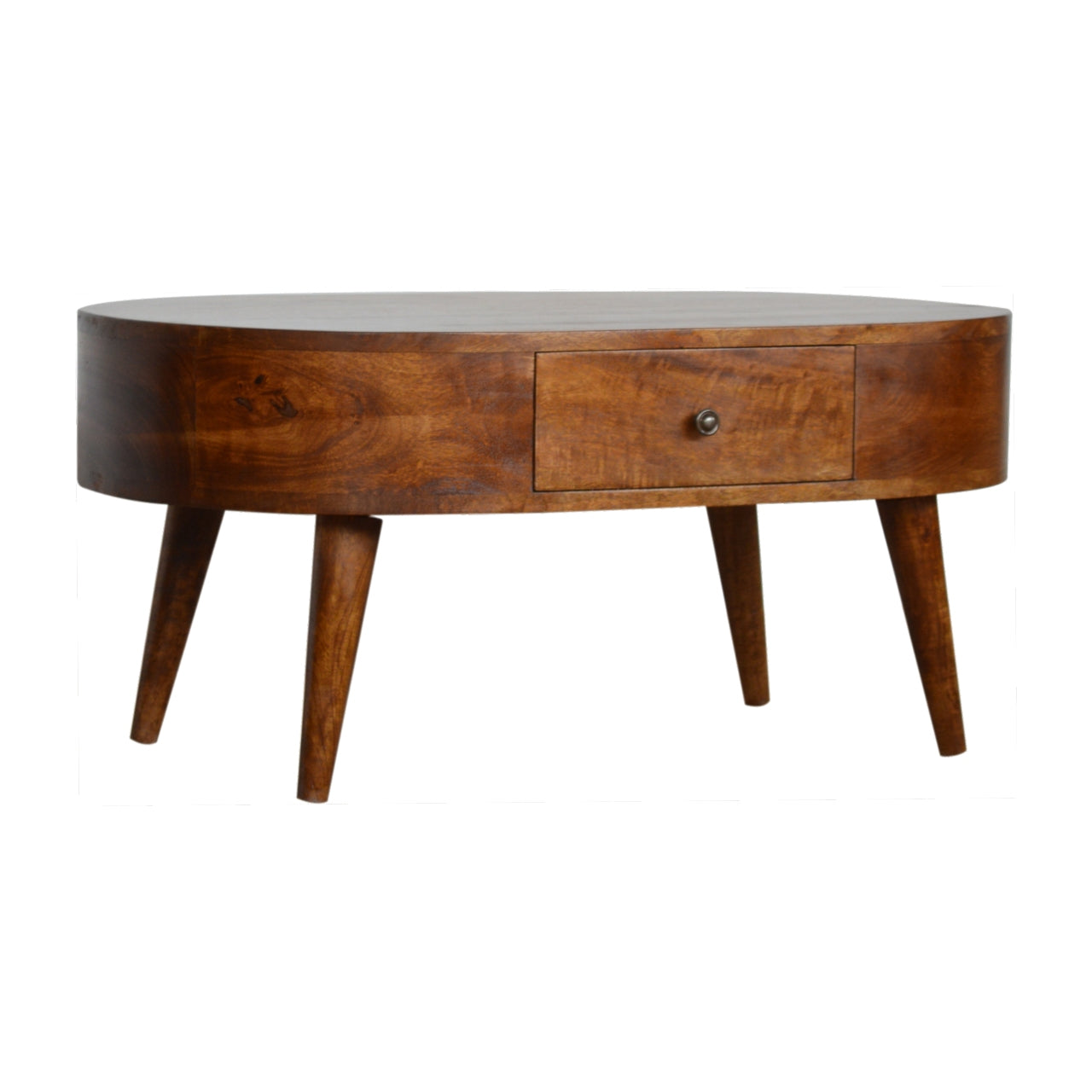 Chestnut Orbital Morningside Table by Homepressions.com