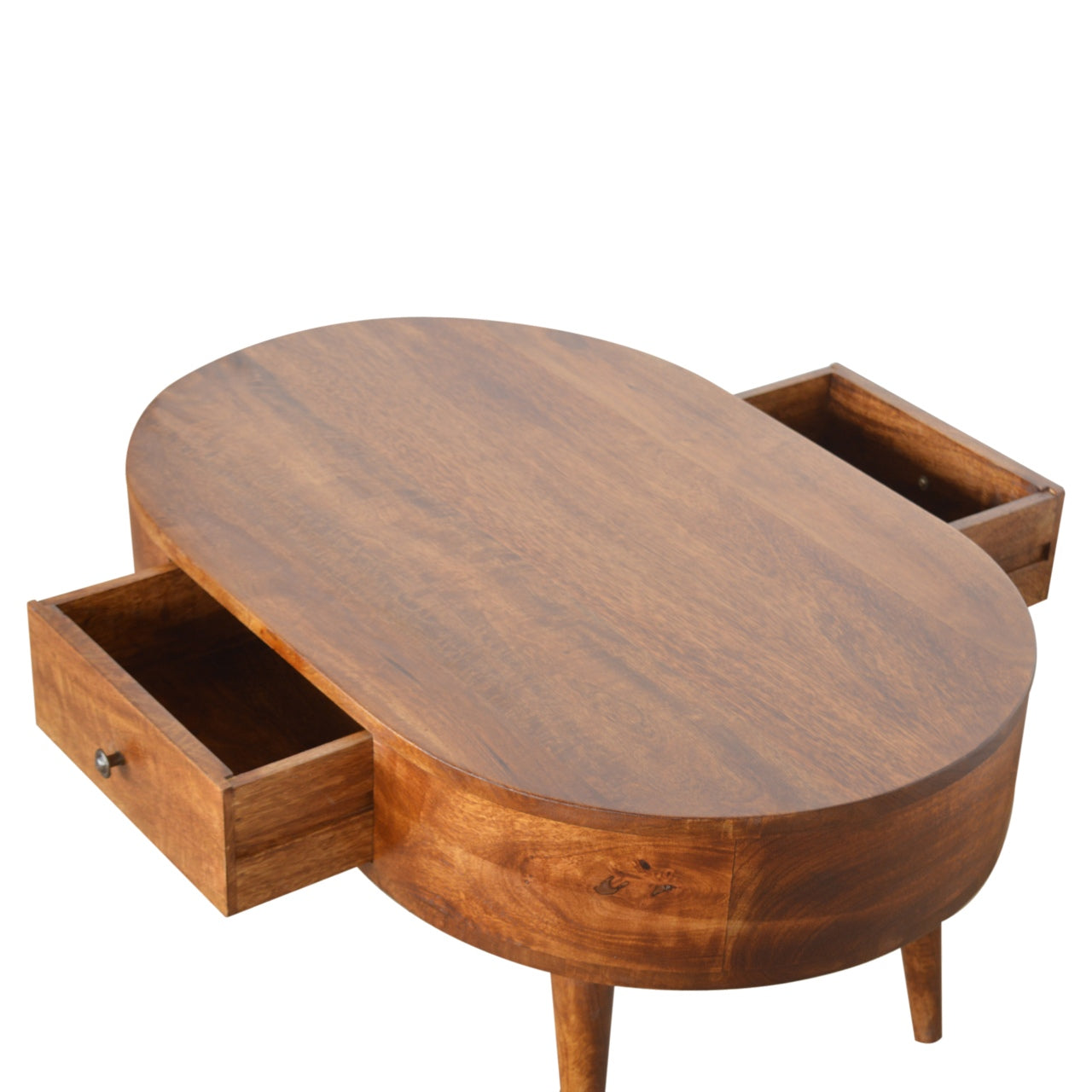 Chestnut Orbital Morningside Table on Homepressions.com