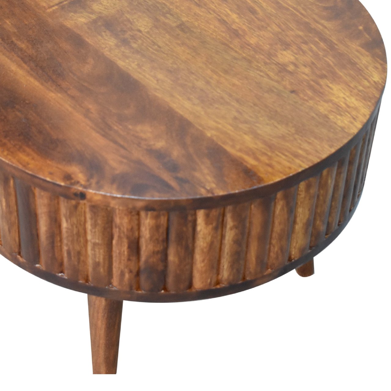 Chestnut Slatted Coffee Table on Homepressions.com
