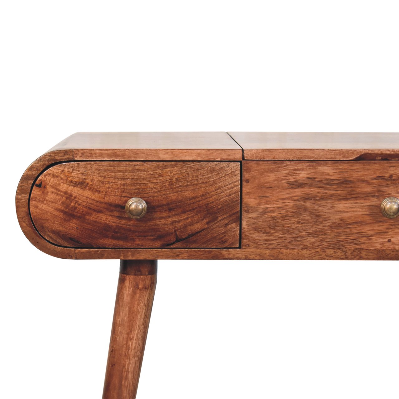 Foldable Mirror Round Dressing Table from Homepressions.com