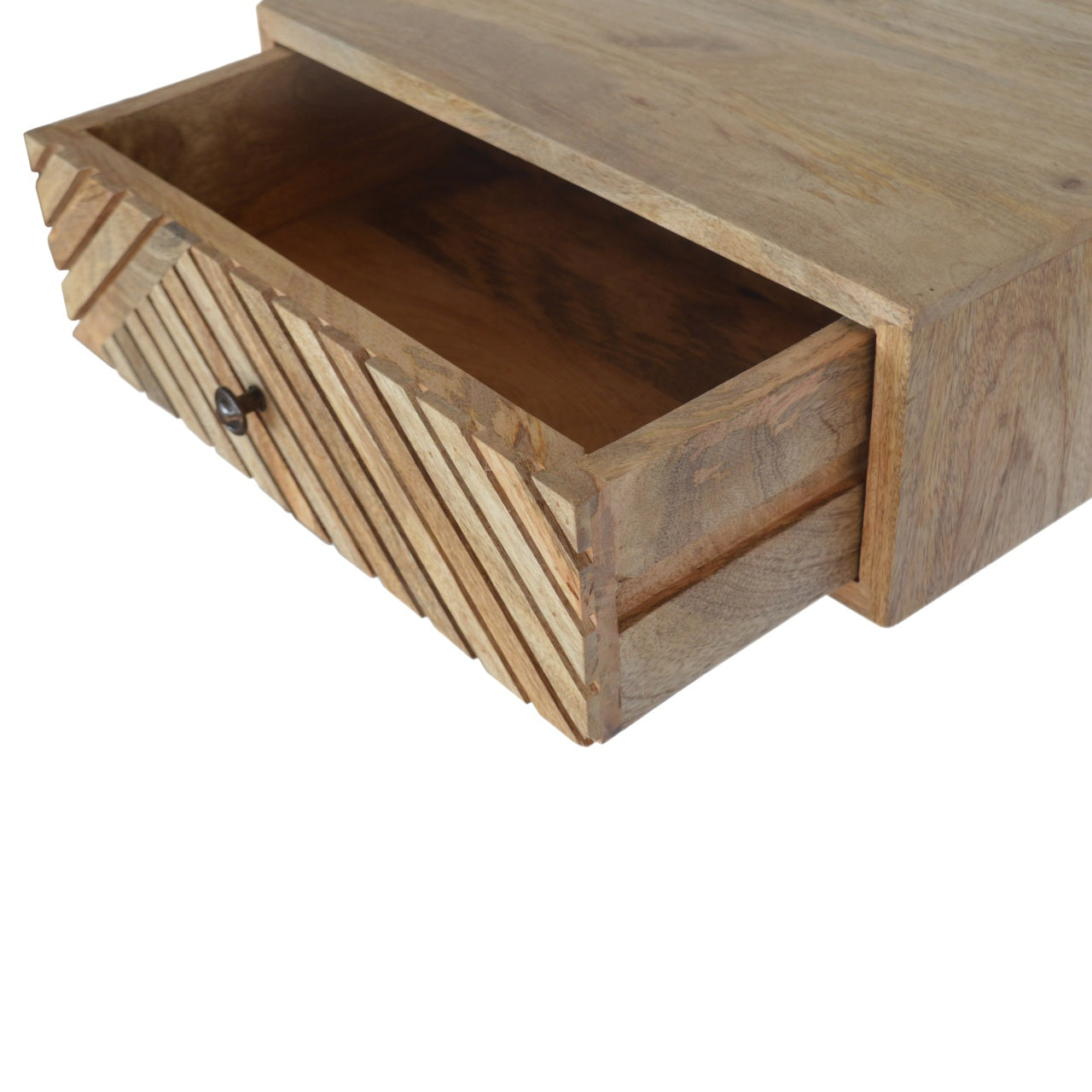 Levitating Linear Sculpted Nightstand from Homepressions.com