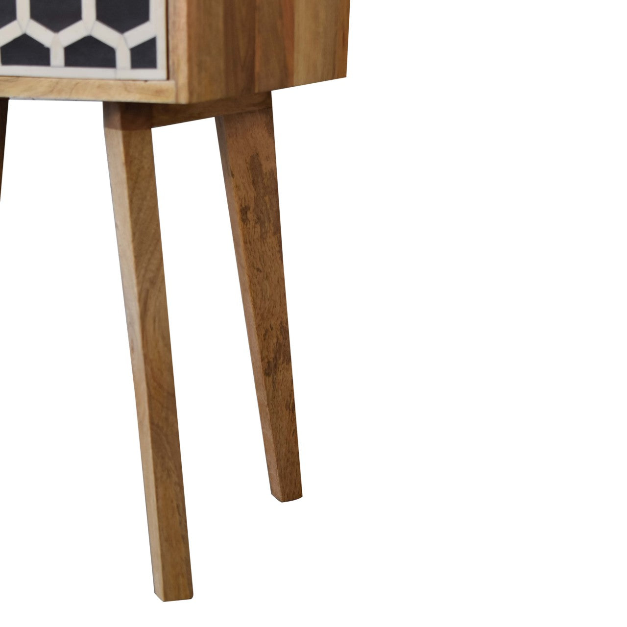 Oak Inlay Nightstand via Homepressions.com