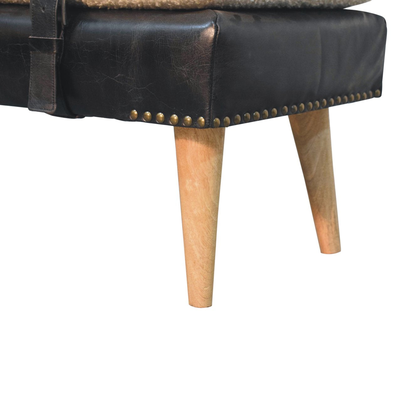 Shop the Rugged Onyx Leather bench at Homepressions.com