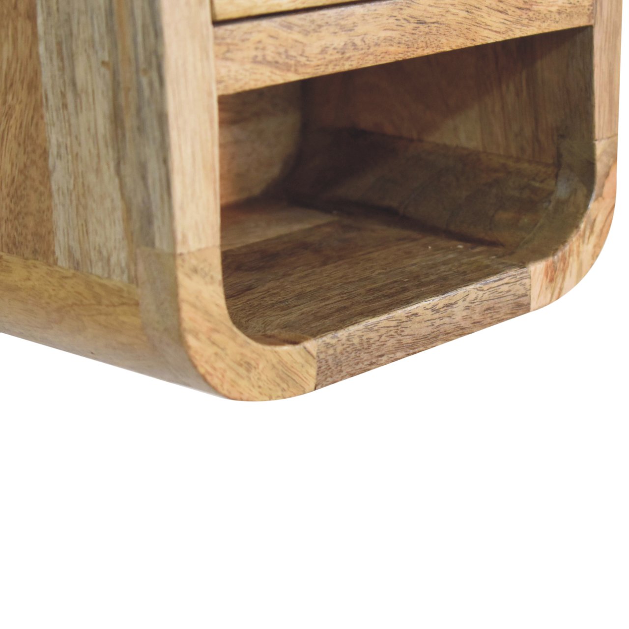 Shopt the Levitating Oak Whisper Pico Arc Haven Nightstand by Homepressions.com