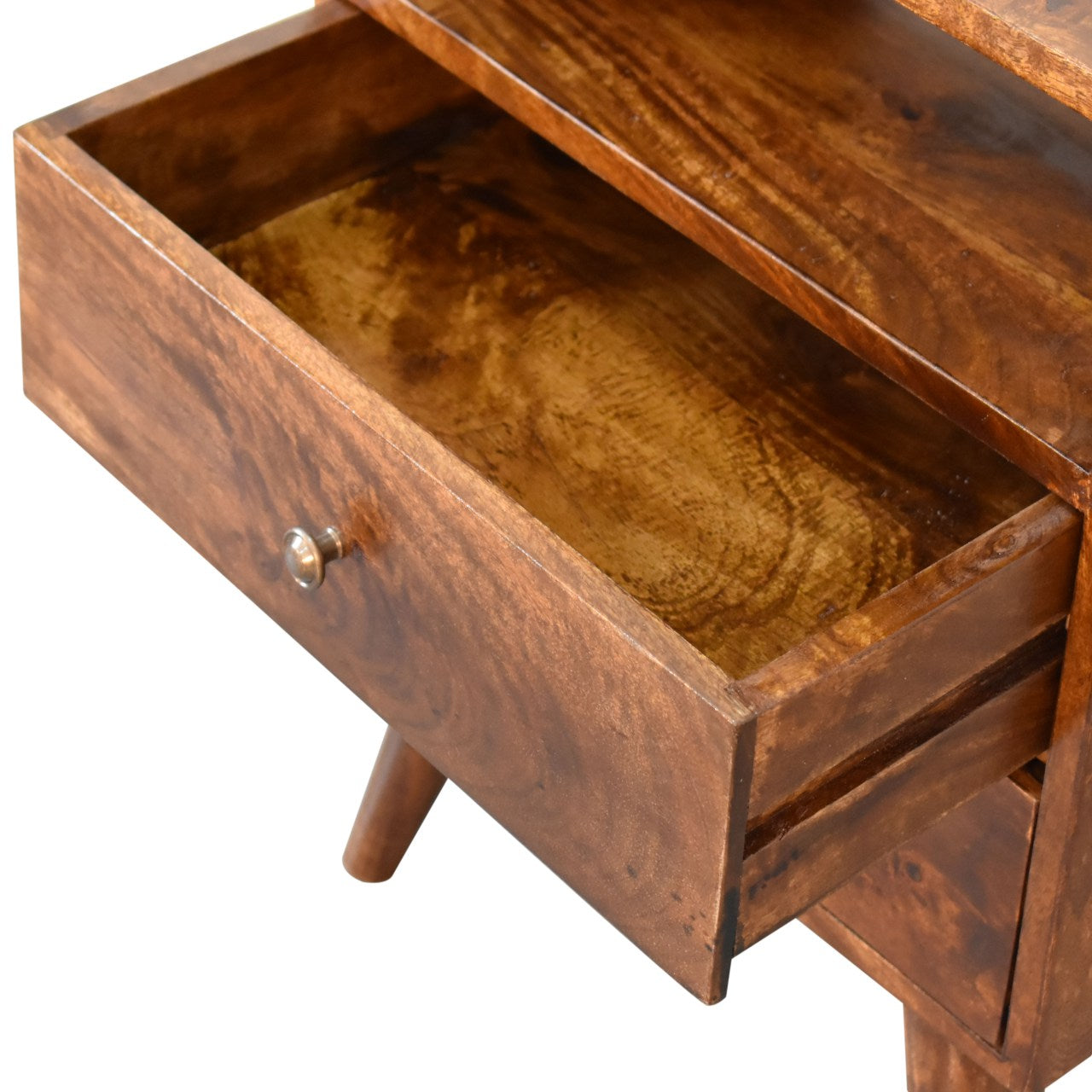 Timeless Chestnut Nightstand via Homepressions.com