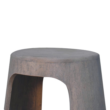 Acid Wash Accent Stool in Homepressions.com