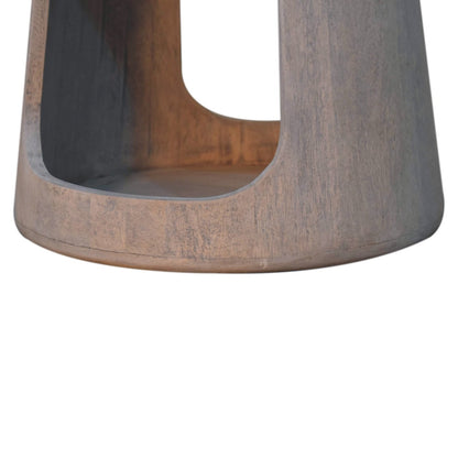 Acid Wash Accent Stool via Homepressions.com