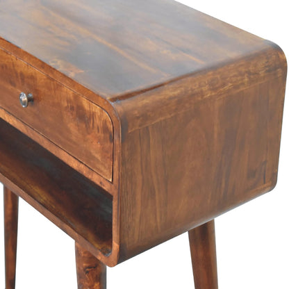 Aria Chestnut Overture Console via Homepressions.com