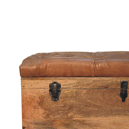 Bison Oak Elegance Storage Chest in Homepressions.com