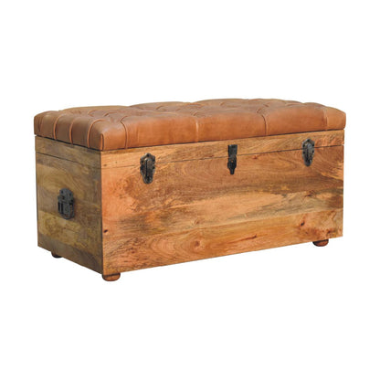 Bison Oak Elegance Storage Chest on Homepressions.com