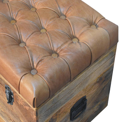 Bison Oak Elegance Storage Chest via Homepressions.com