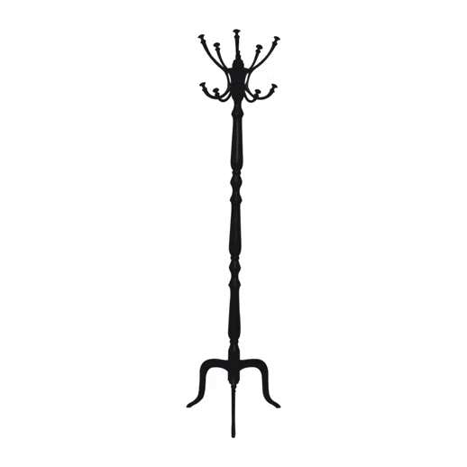 Black Coat Hanger via Homepressions.com