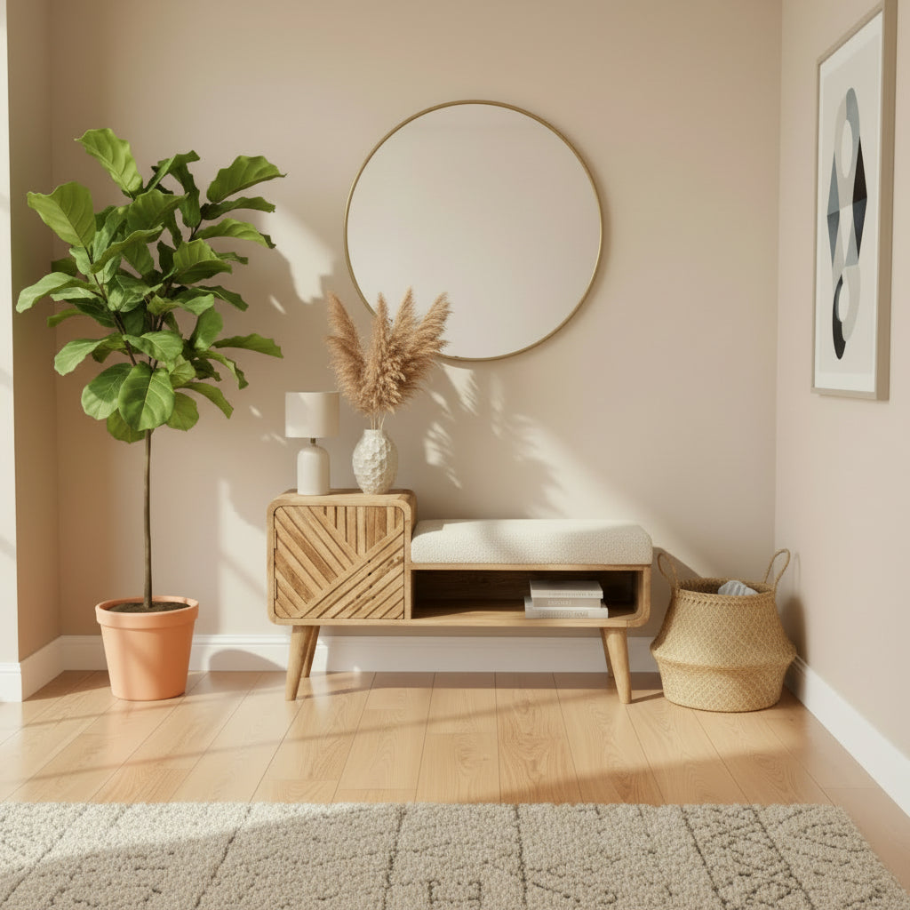 Boucle Carved Echo Table at Homepressions.com