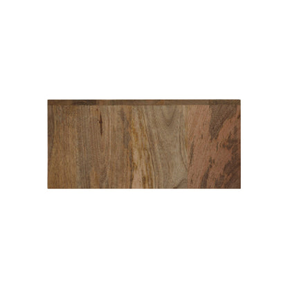 Brass Mosaic Wall Nightstand via Homepressions.com