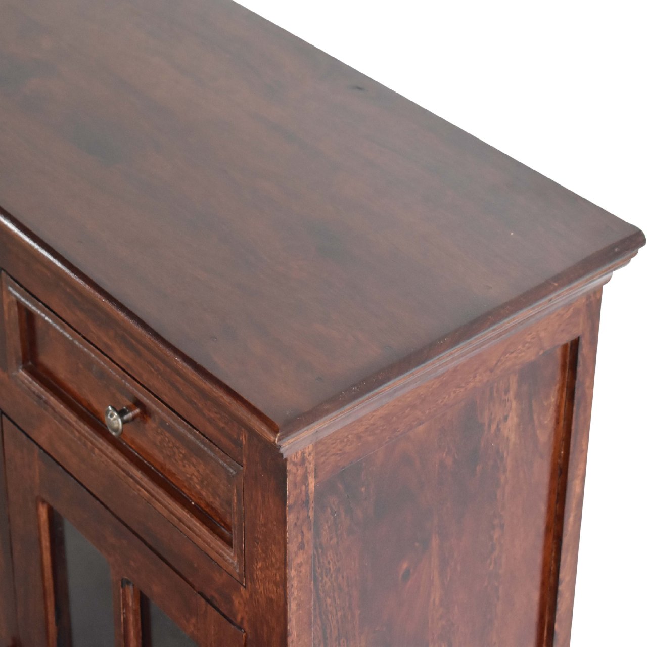 Cherry Glazed Storage Cabinet in Homepressions.com