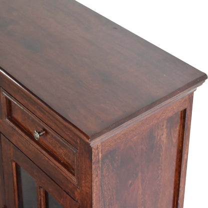 Cherry Glazed Storage Cabinet in Homepressions.com