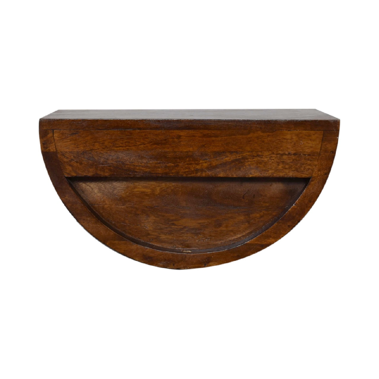 Chestnut Floating Drawer Nightstand via Homepressions.com