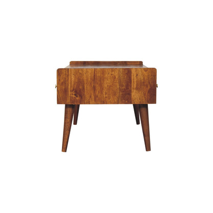 Chestnut Media Unit with Nordic Legs through Homepressions.com