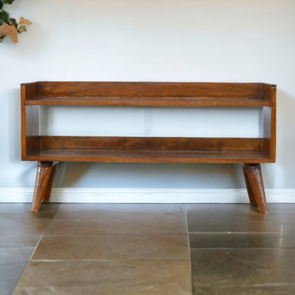 Chestnut Nordic Haven Bench by Homepressions.com