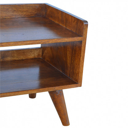 Chestnut Nordic Haven Bench in Homepressions.com