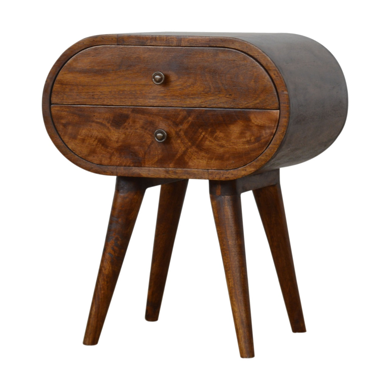 Chestnut Orbital Dreamside Table at Homepressions.com