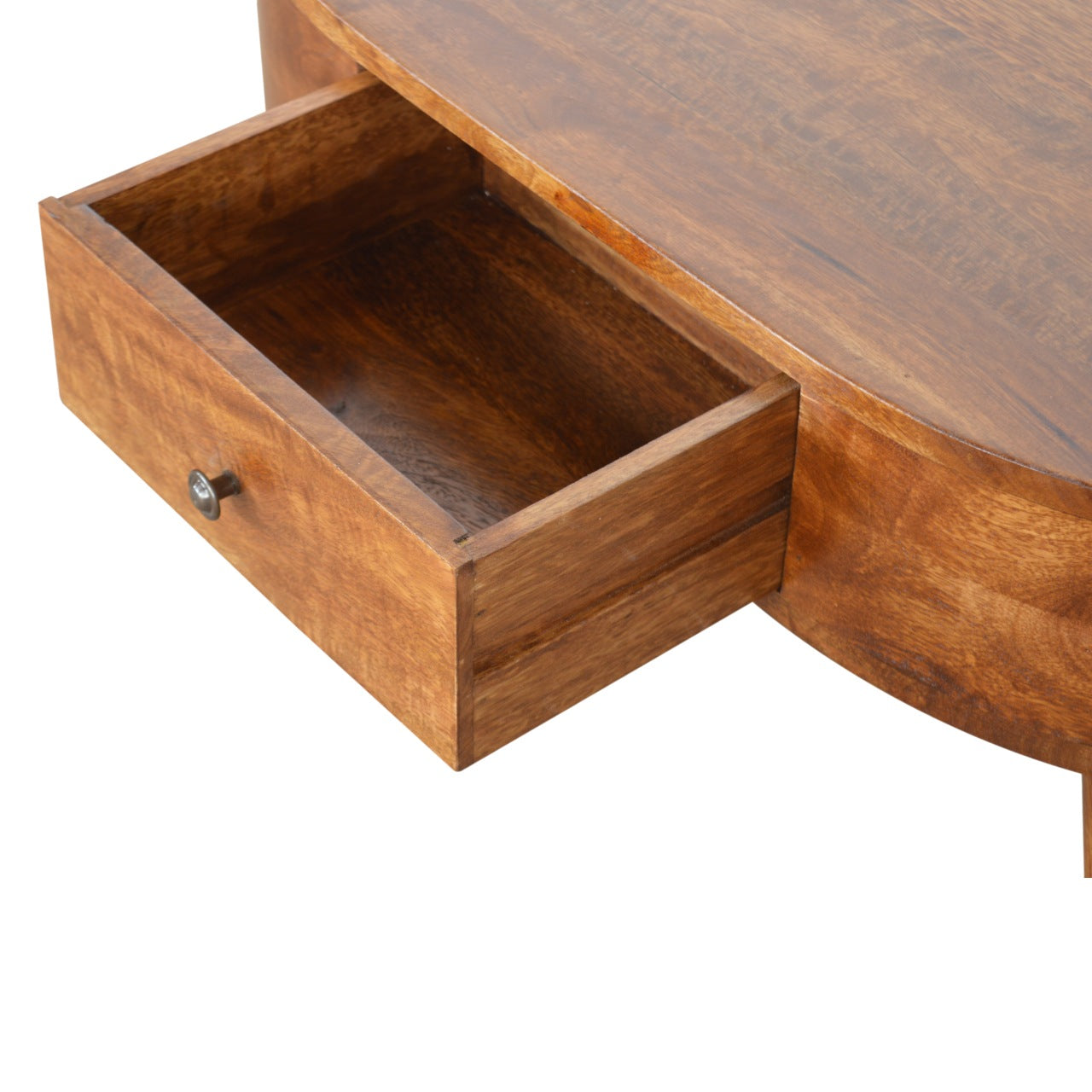 Chestnut Orbital Morningside Table in Homepressions.com