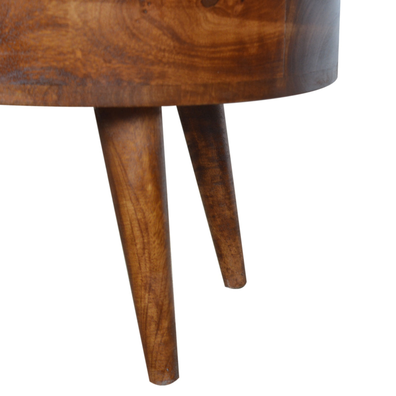 Chestnut Orbital Morningside Table through Homepressions.com