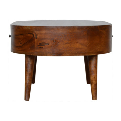 Chestnut Orbital Morningside Table via Homepressions.com