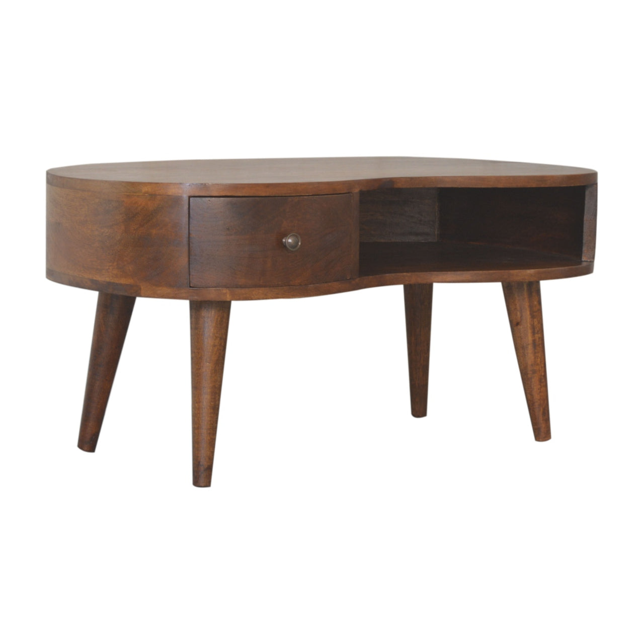 Chestnut Ripple Oasis Coffee Table at Homepressions.com