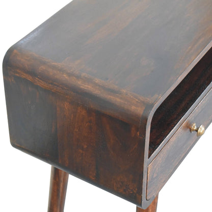 Dark Wood Two Drawer Table on Homepressions.com