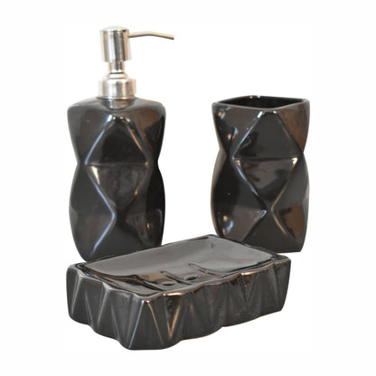 Eitri Midnight Bathroom Collection Set by Homepressions.com