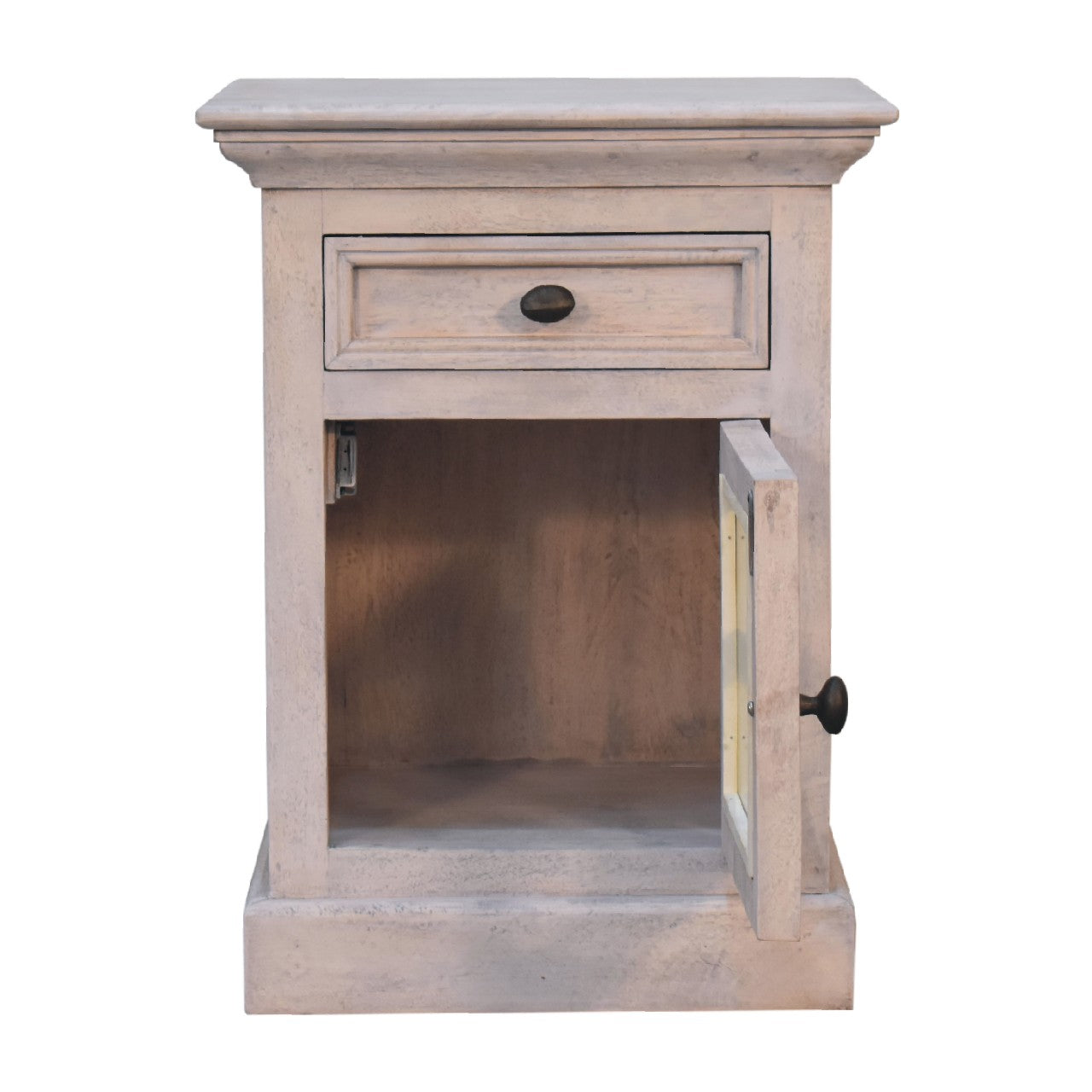 Glazed Ash Nightstand via Homepressions.com