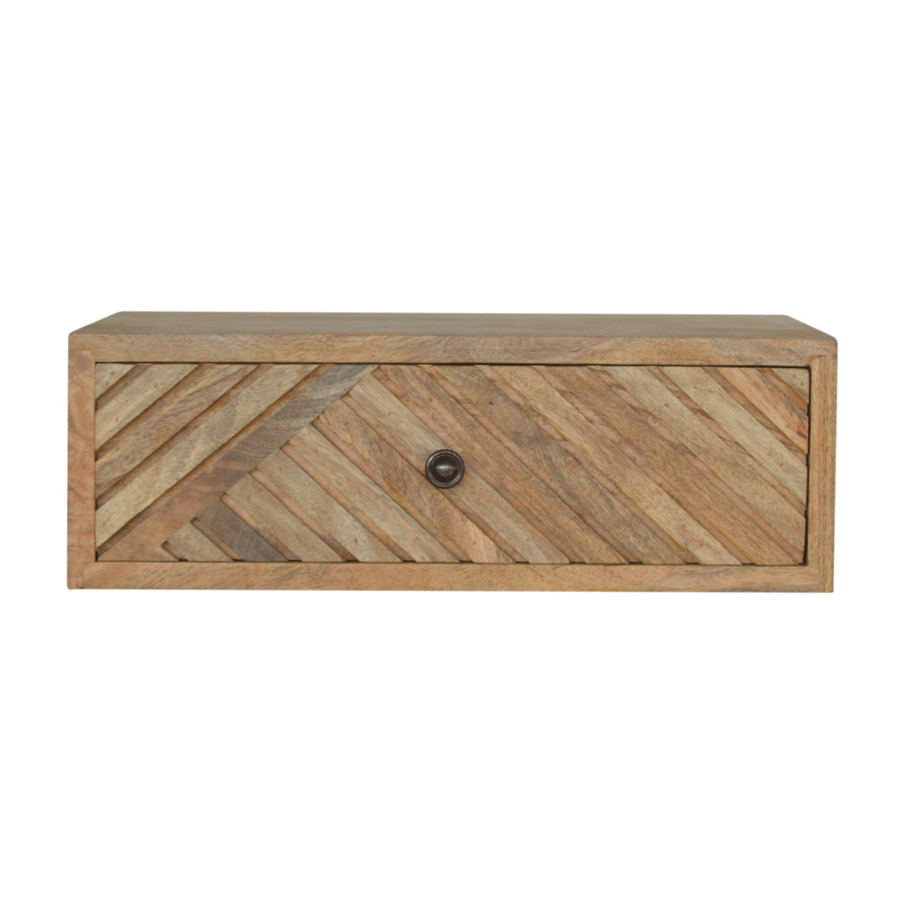 Levitating Linear Sculpted Nightstand purchased at Homepressions.com