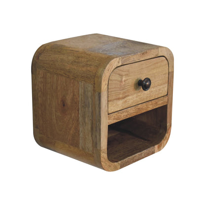 Levitating Oak Whisper Pico Arc Haven Nightstand in Homepressions.com