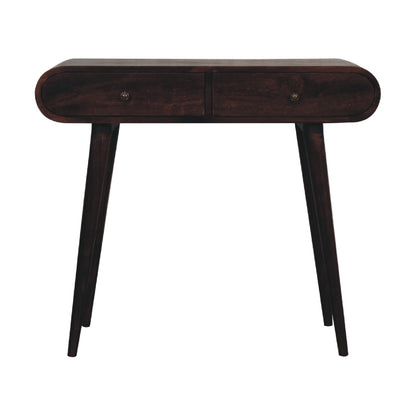 Luminary Walnut Wisp Console Table by Homepressions.com