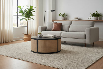 Monaco Rattan Salon Table at Homepressions.com