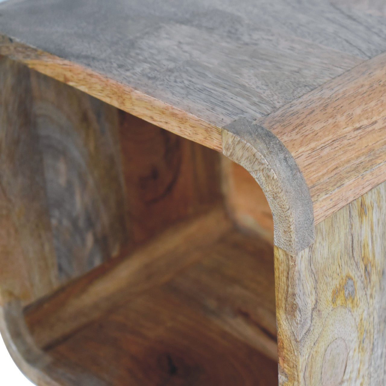 Open Birch Floating Bedside Shelf through Homepressions.com