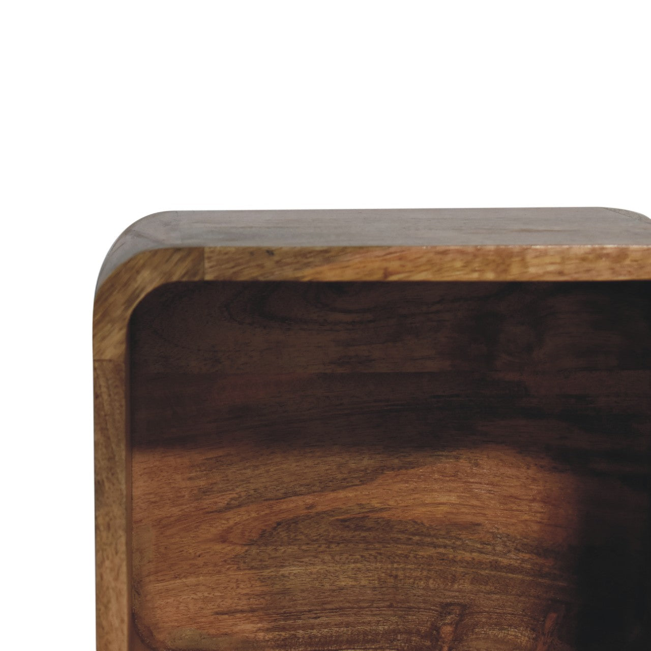 Open Birch Floating Bedside Shelf via Homepressions.com