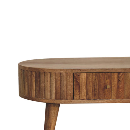 Oval Oak Coffee Table from Homepressions.com