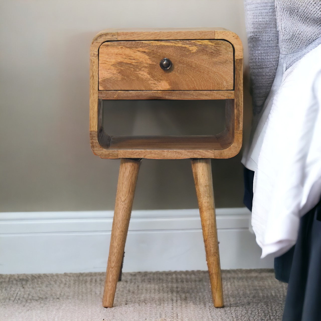 Recession Mini Oak Nightstand at Homepressions.com